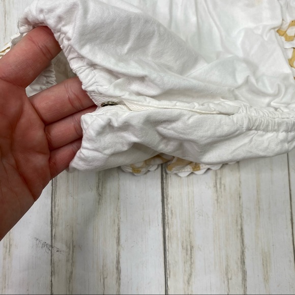 Southern Sunshine Kids White Ruffle Bubble Romper - Picture 6 of 8